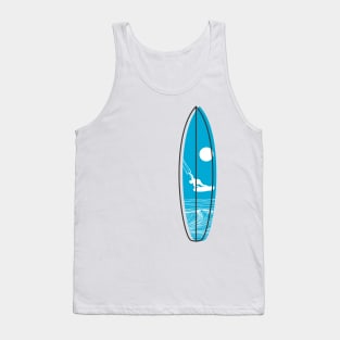 Kitesurfer - blue Tank Top